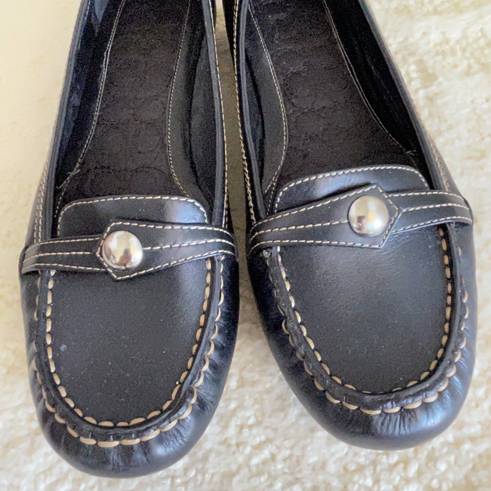 Coach Black Loafers